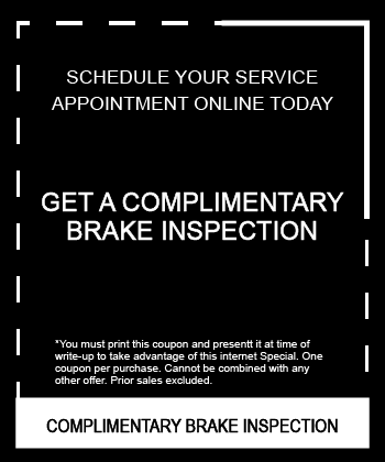 Complimentary Brake Inspection